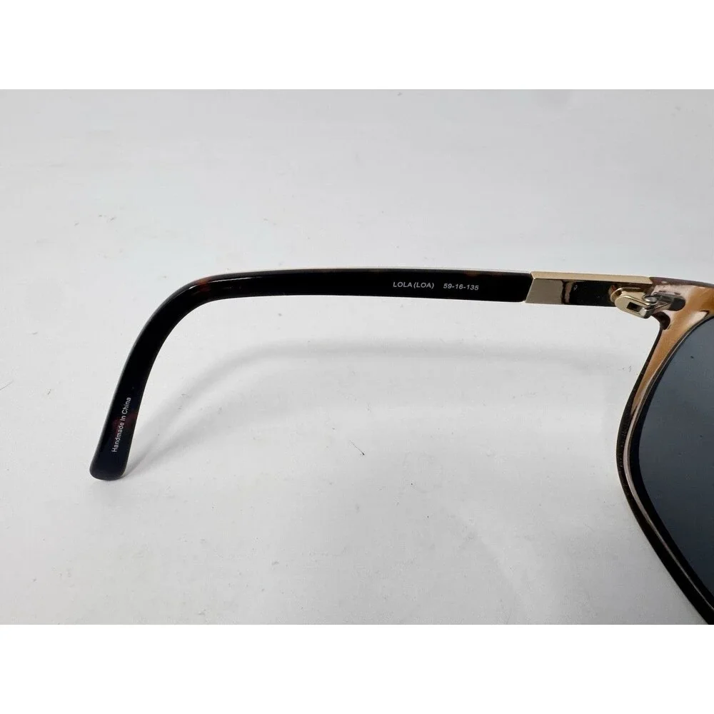 Vera Bradley Lola LOA Sunglass Frames Only 59-16-135 Tortoise Brown Authentic